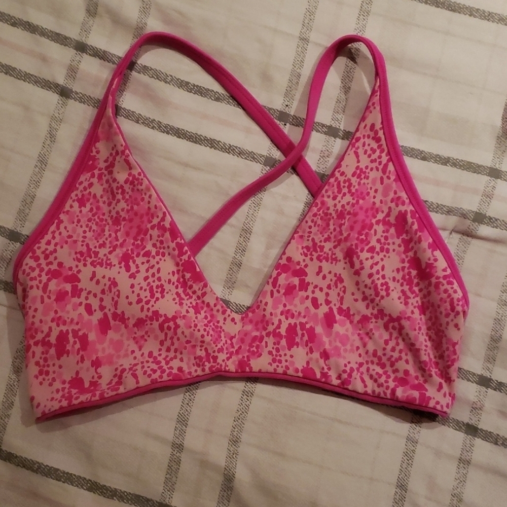 Buffbunny Pink Reversible Sports Bra